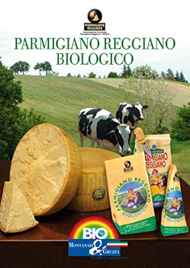 Parmigiano Reggiano DOP Bio Extra 30 Mesi, fatto con latte biologico Punta da 1 Kg Sottovuoto 344009750