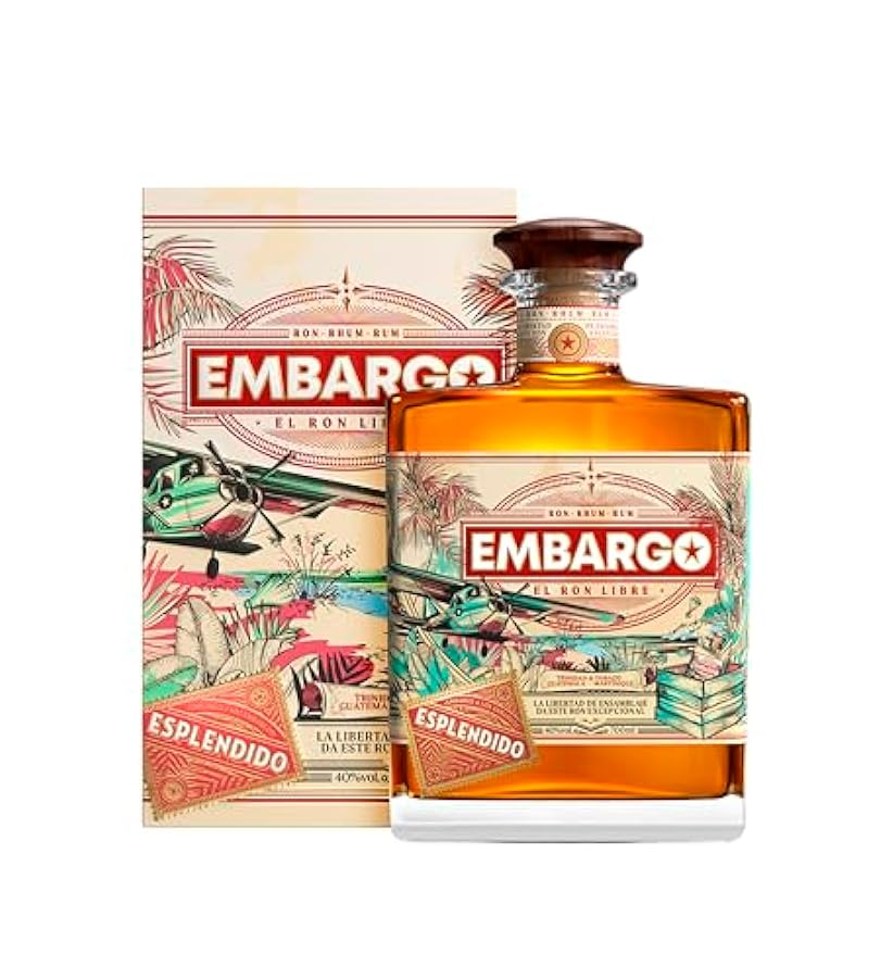 EMBARGO - Rum Esplendido - Rum Libero - Oro 2023 Rum & 