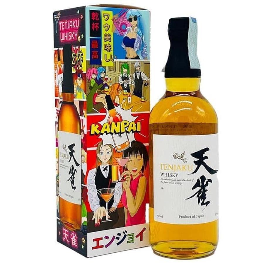 TENJAKU WHISKY JAPAN BLENDED IN ASTUCCIO ANIME LIMITED 